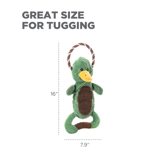 Outward Hound Scrunch Bunch Duck - Juguetes para Perros