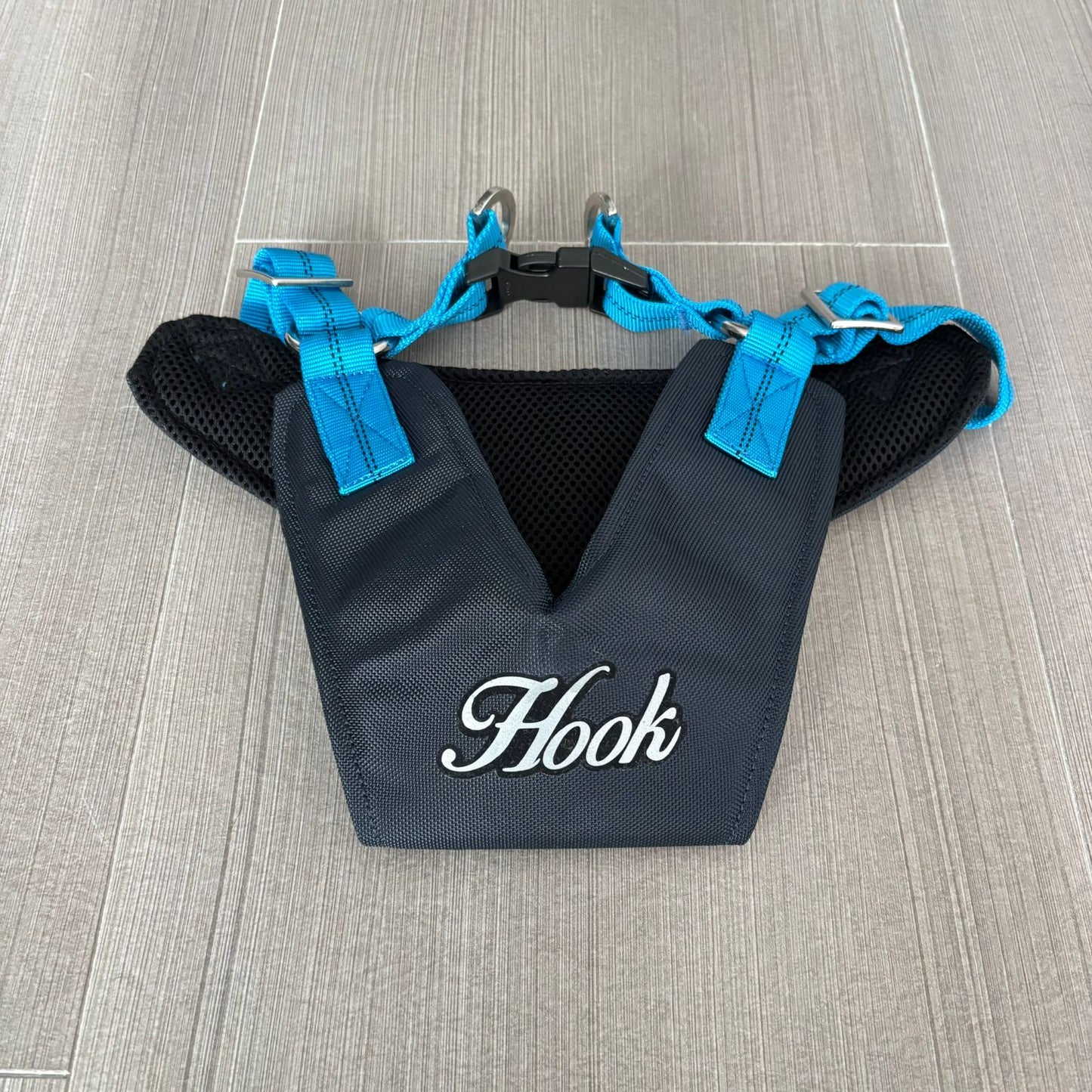 Pechera Street Hook Azul Oscuro y Azul Claro - Pecheras para Perros