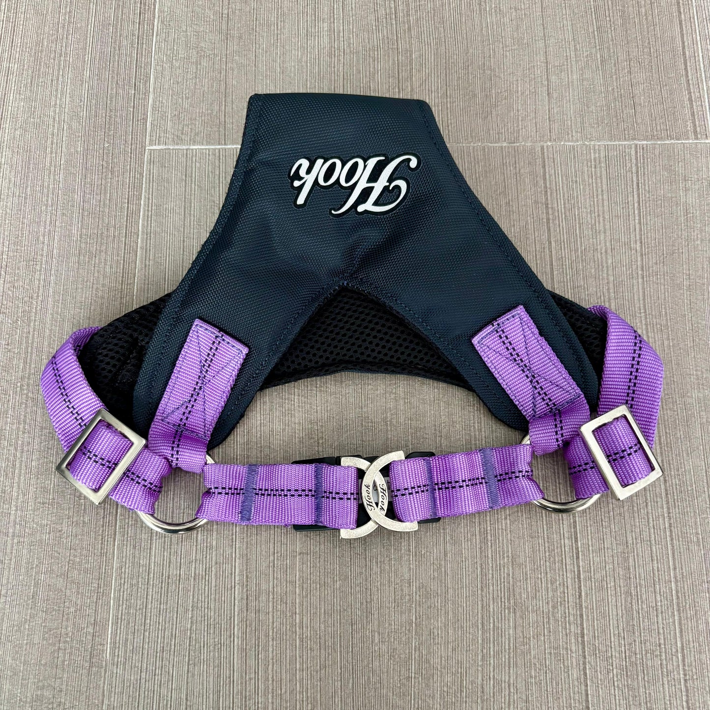 Pechera Street Hook Azul Oscuro y Morado