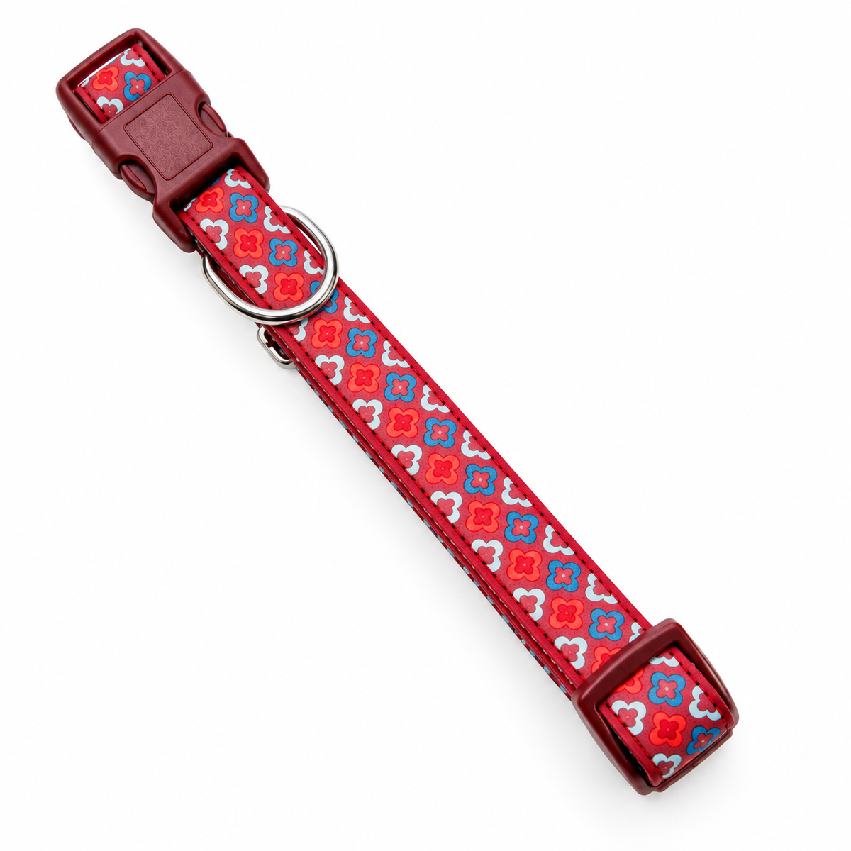 Petmate Collar Caucho Mosaico M - Collar para Perros