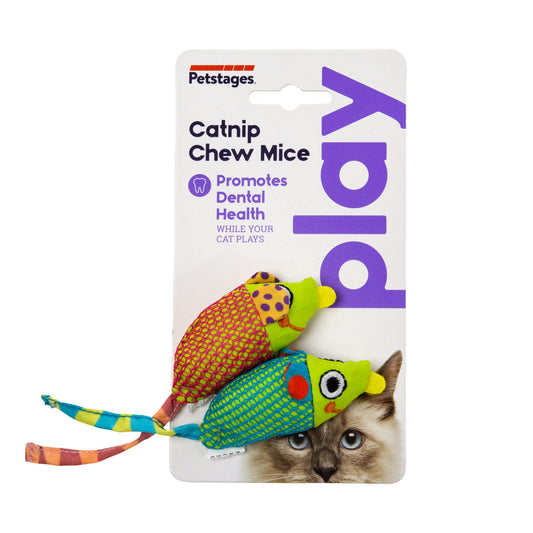 Petstages Catnip Chew Mice - Juguetes para Gatos