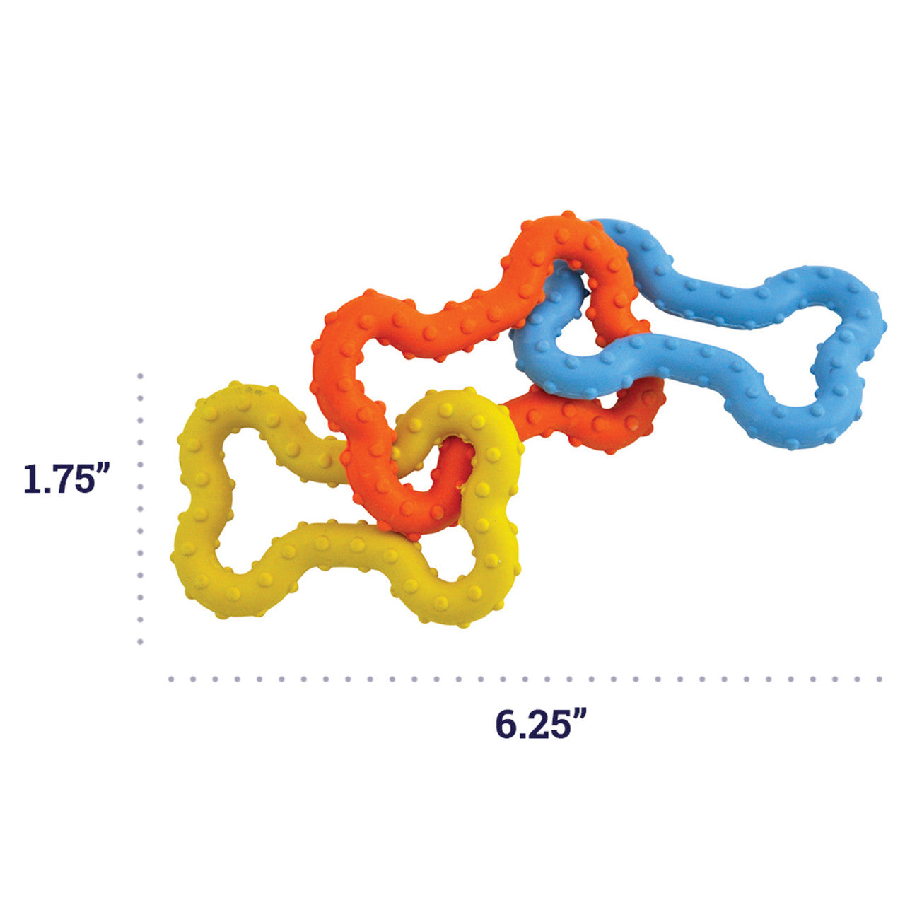 Petstages Mini Bone Tug - Juguetes para Perros