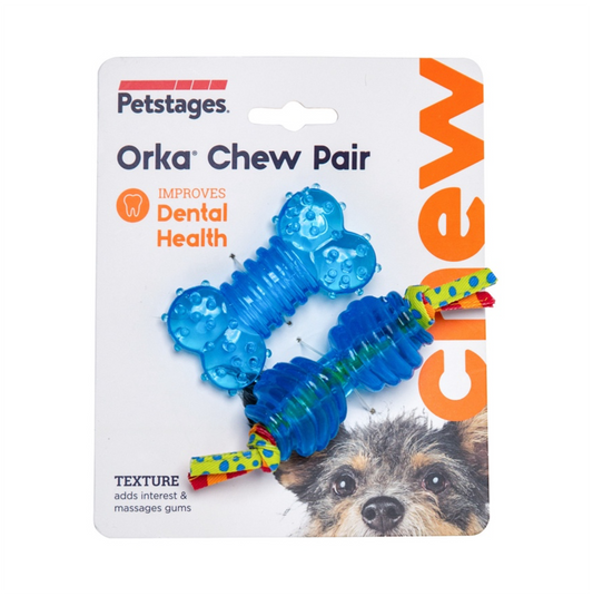 Petstages Orka Petite Chew Pair - Juguetes para Perros