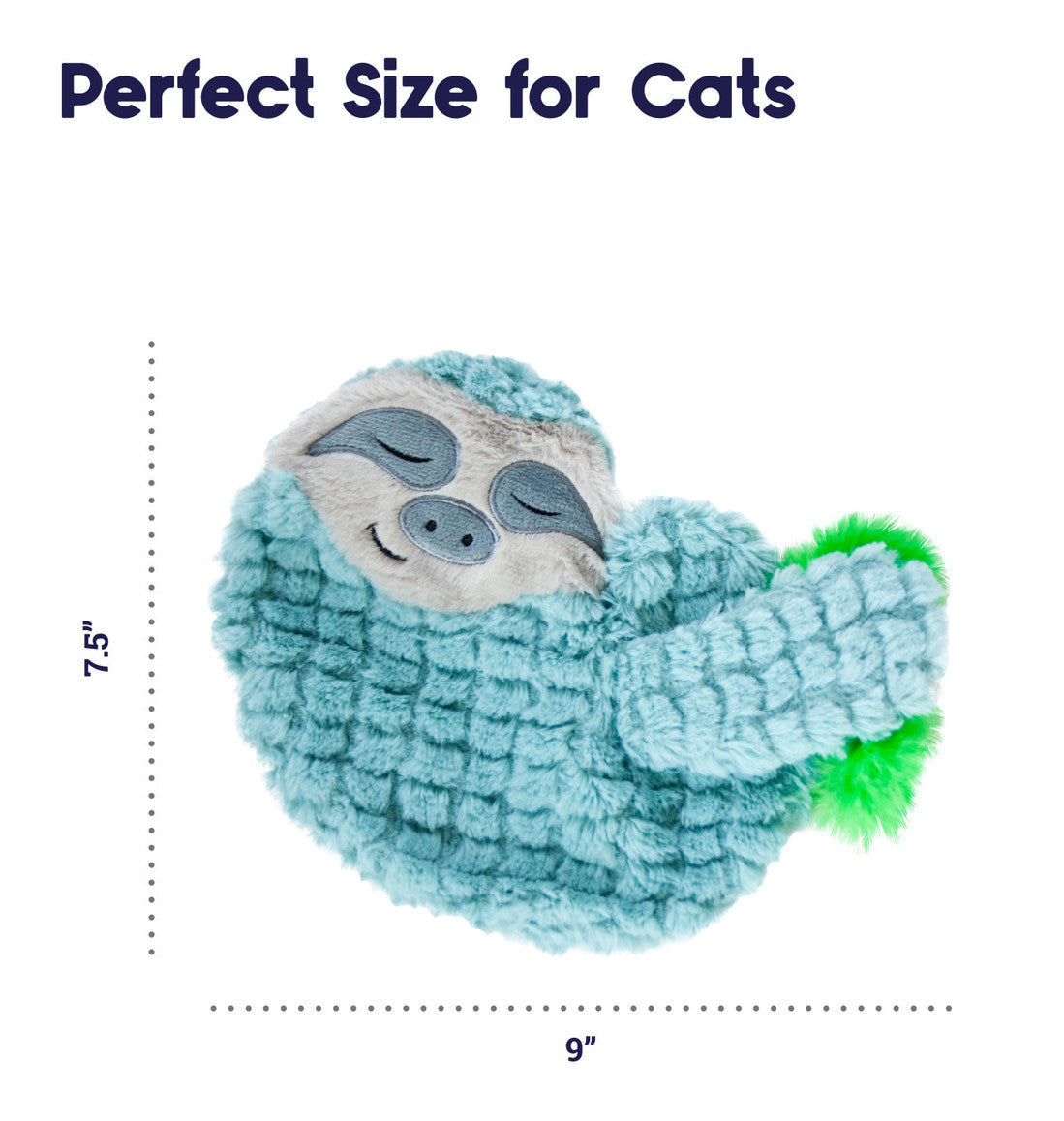 Petstages Purr Pillow Snoozin Sloth - Juguetes para Gatos