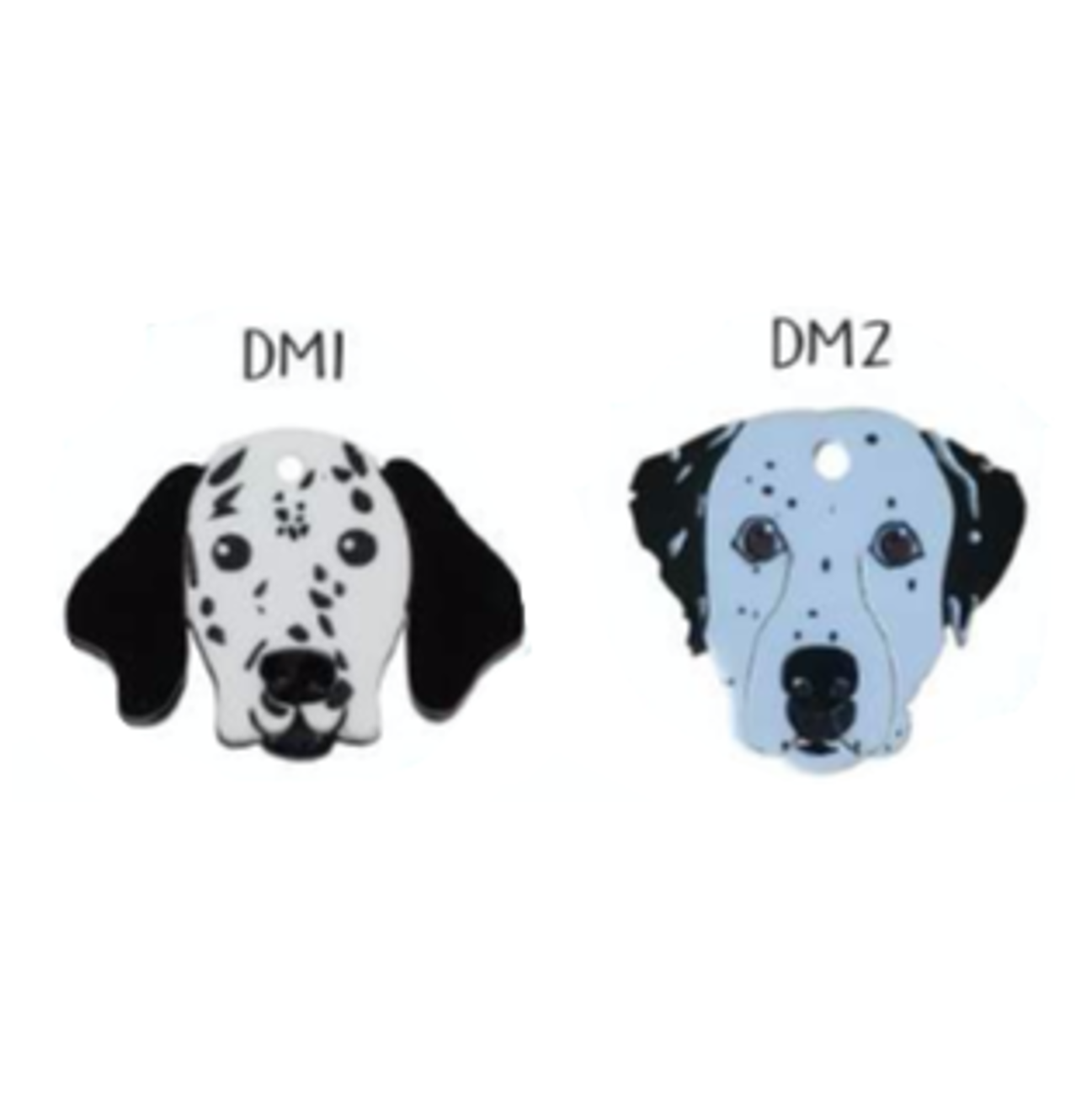 Placa de Identificación Dálmata - Placas de Identificación para Perros
