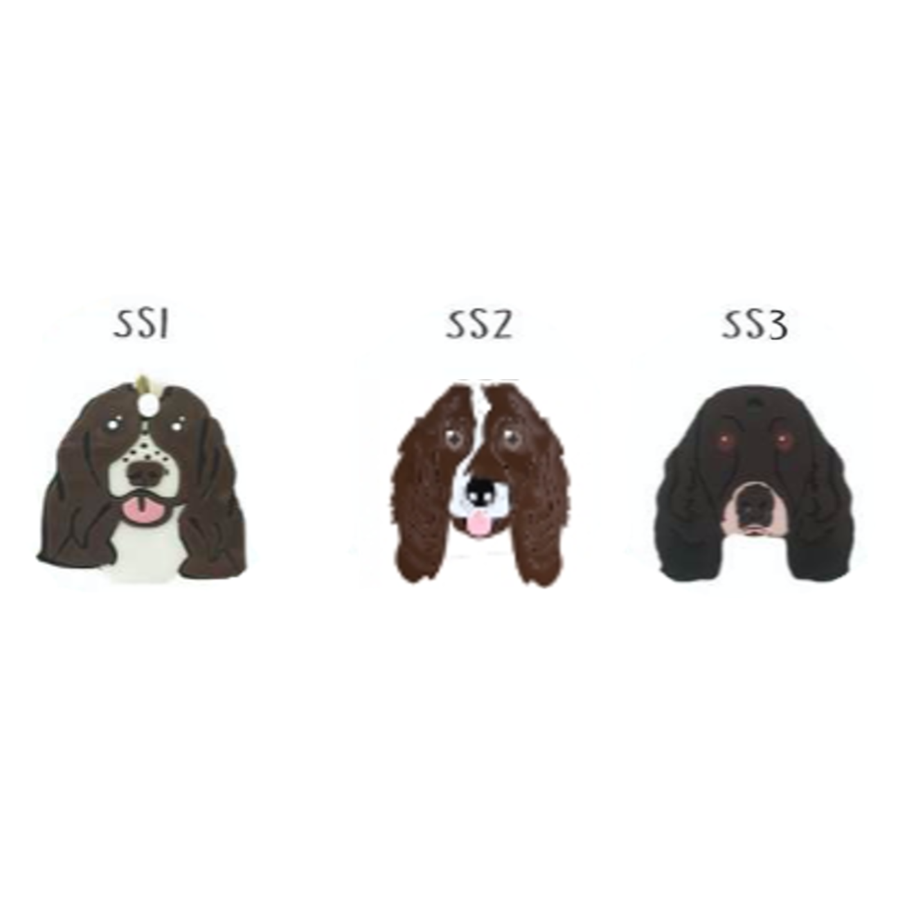 Placa de Identificación Springer Spaniel - Placa Identificación Perros