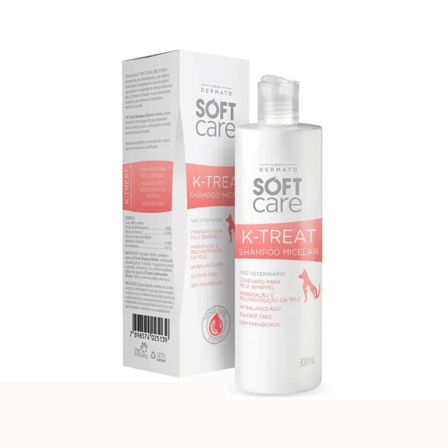 Soft Care K-Treat Shampoo Micelar - Shampoo para Perros y Gatos