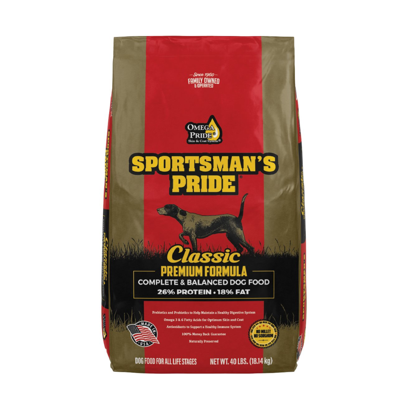 Sportsman's Pride Premium Formula Chicken 26/18 - Comida para Perros