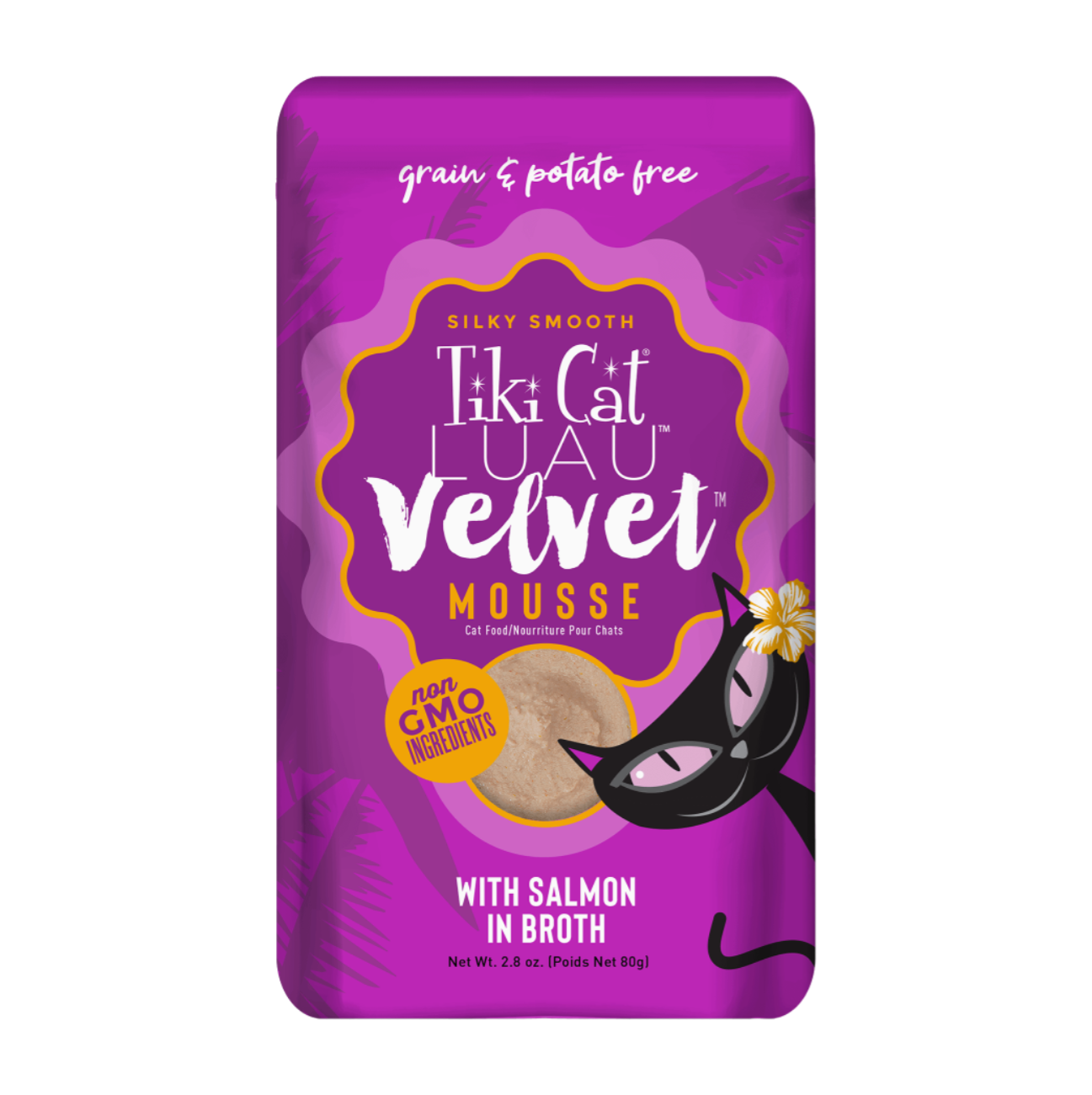 Tiki Cat Velvet Mousse Salmon - Alimento Húmedo para Gatos