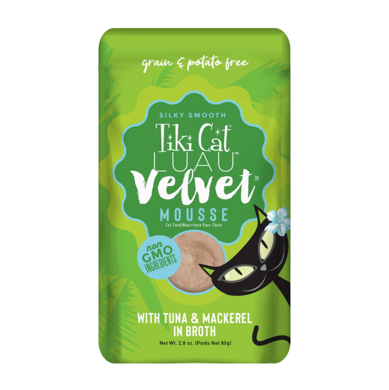 Tiki Cat Velvet Mousse Tuna and Mackerel - Alimento Húmedo para Gatos