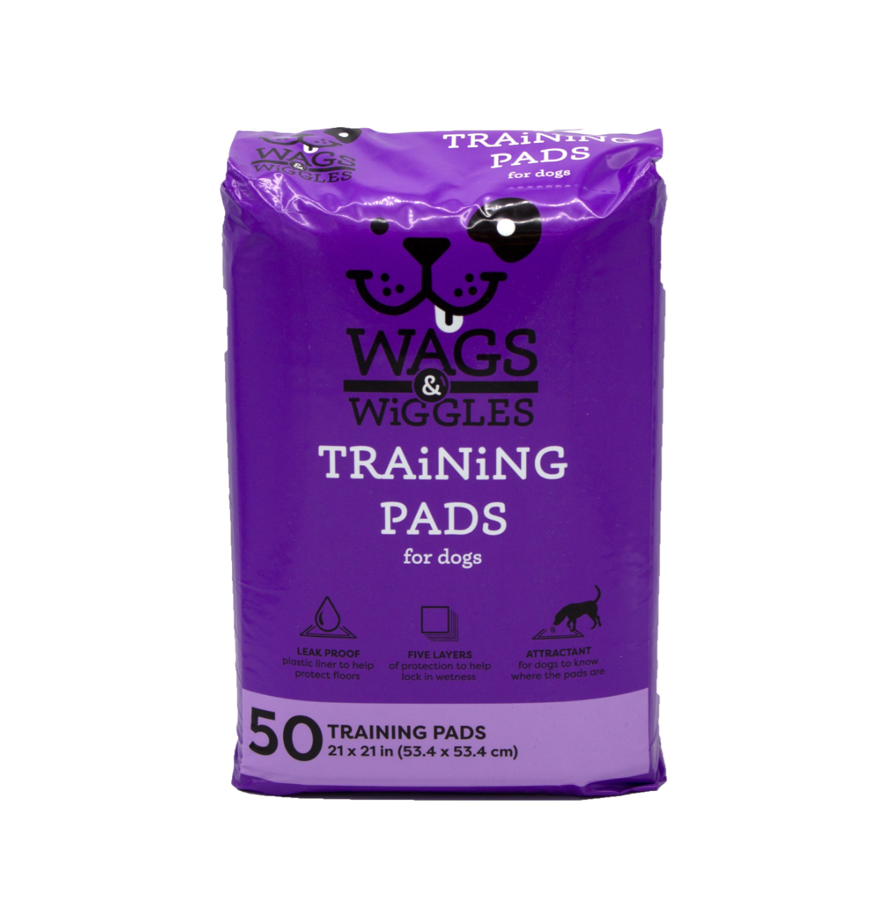 Wags & Wiggles Training Pads - Tapetes de Entrenamiento para Perros