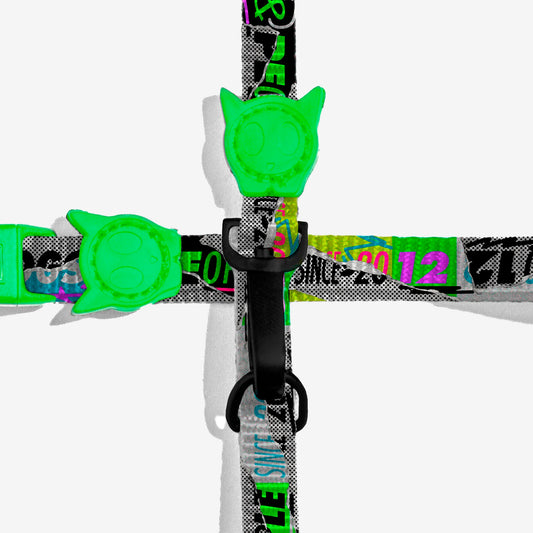 Zee.Cat Harness with Leash Manifesto - Arnés para Gatos