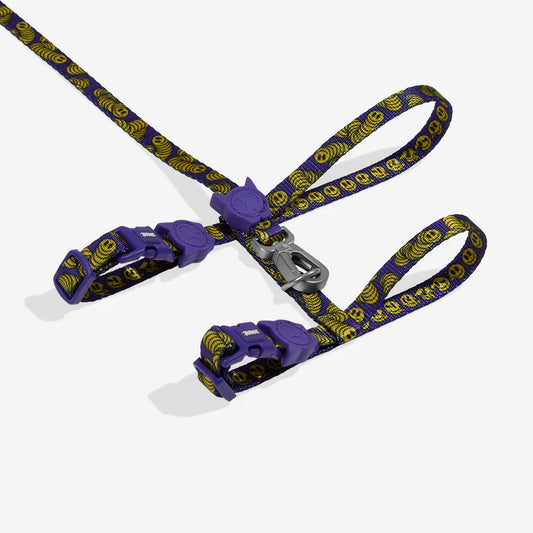 Zee.Cat Harness with Leash Zmiley - Arnés para Gatos