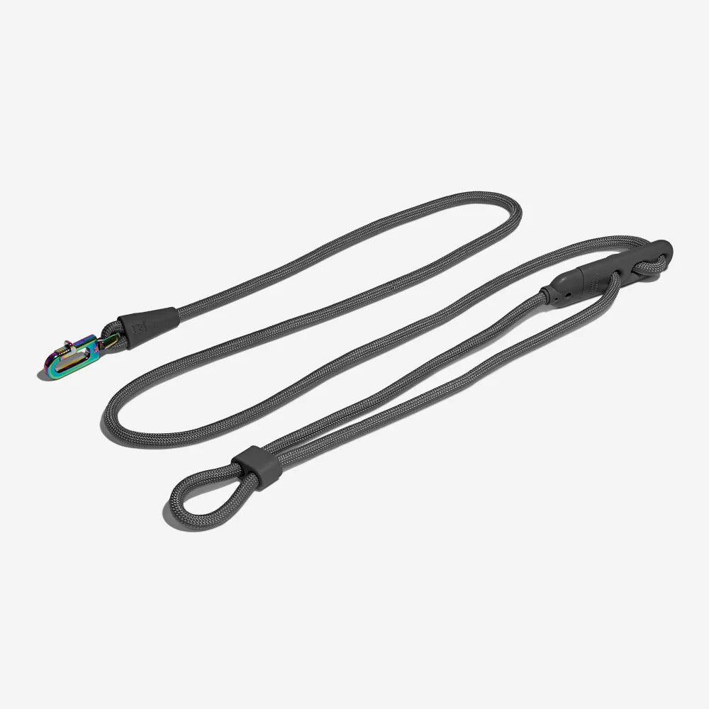 Zee.Dog Hands-Free Leash Titanium Grey - Correas para Perros