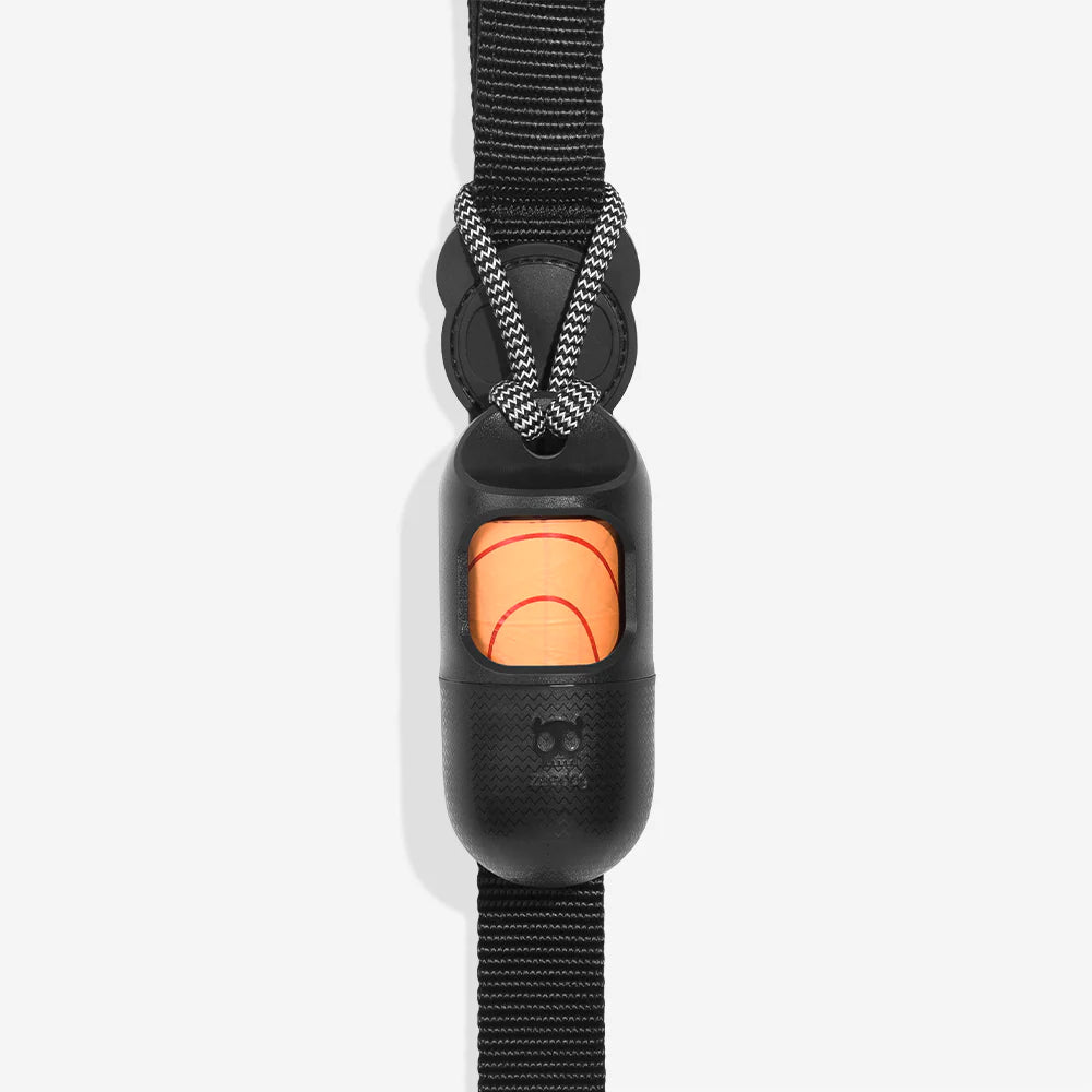 Zee.Dog Poop Bag Dispenser Black - Dispensador de Bolsas para Perro