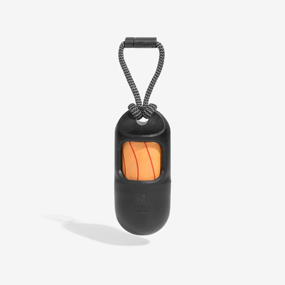 Zee.Dog Poop Bag Dispenser Black - Dispensador de Bolsas para Perro