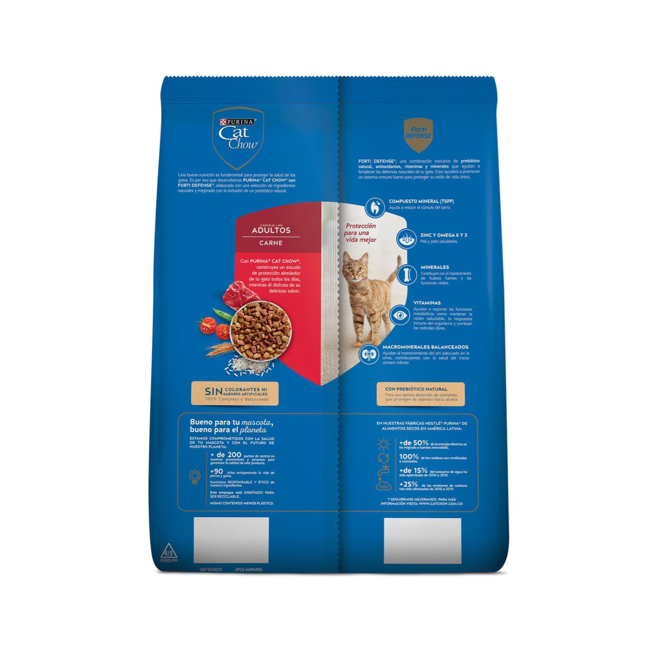 Purina Cat Chow Adultos Carne - Alimento para Gatos