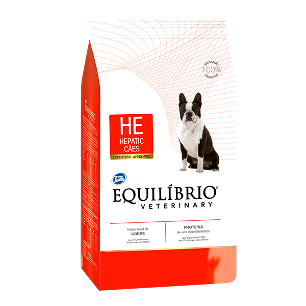 Equilíbrio Veterinary Hepatic - Alimento medicado para perros