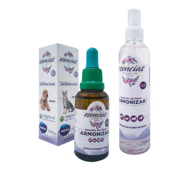 Esencias Florales de Bach Armonizar para Perros y Gatos