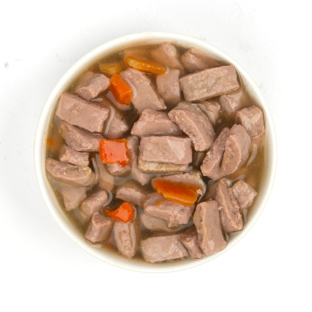 Evolve Cat Grain Free Pouch Pollo y Res - Alimento Húmedo para Gatos