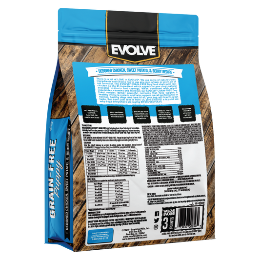 Evolve Grain Free Cachorro - Alimento Holistico para Perros