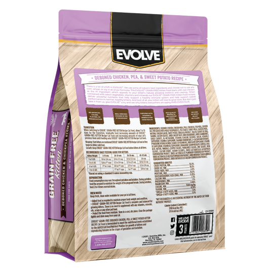 Evolve Grain Free Kitten - Alimento Holistico para Gatos