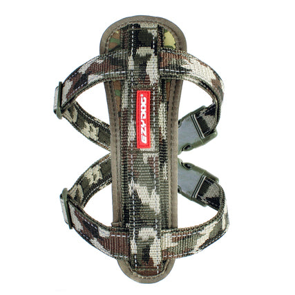 EzyDog Arnés Chest Plate Camuflado - Arnés para Perros