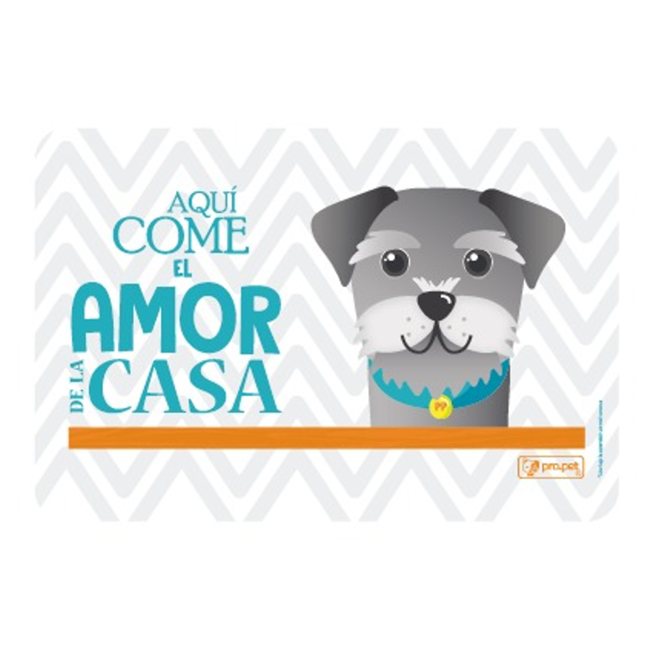 Individual Schnauzer - Individuales para Perros