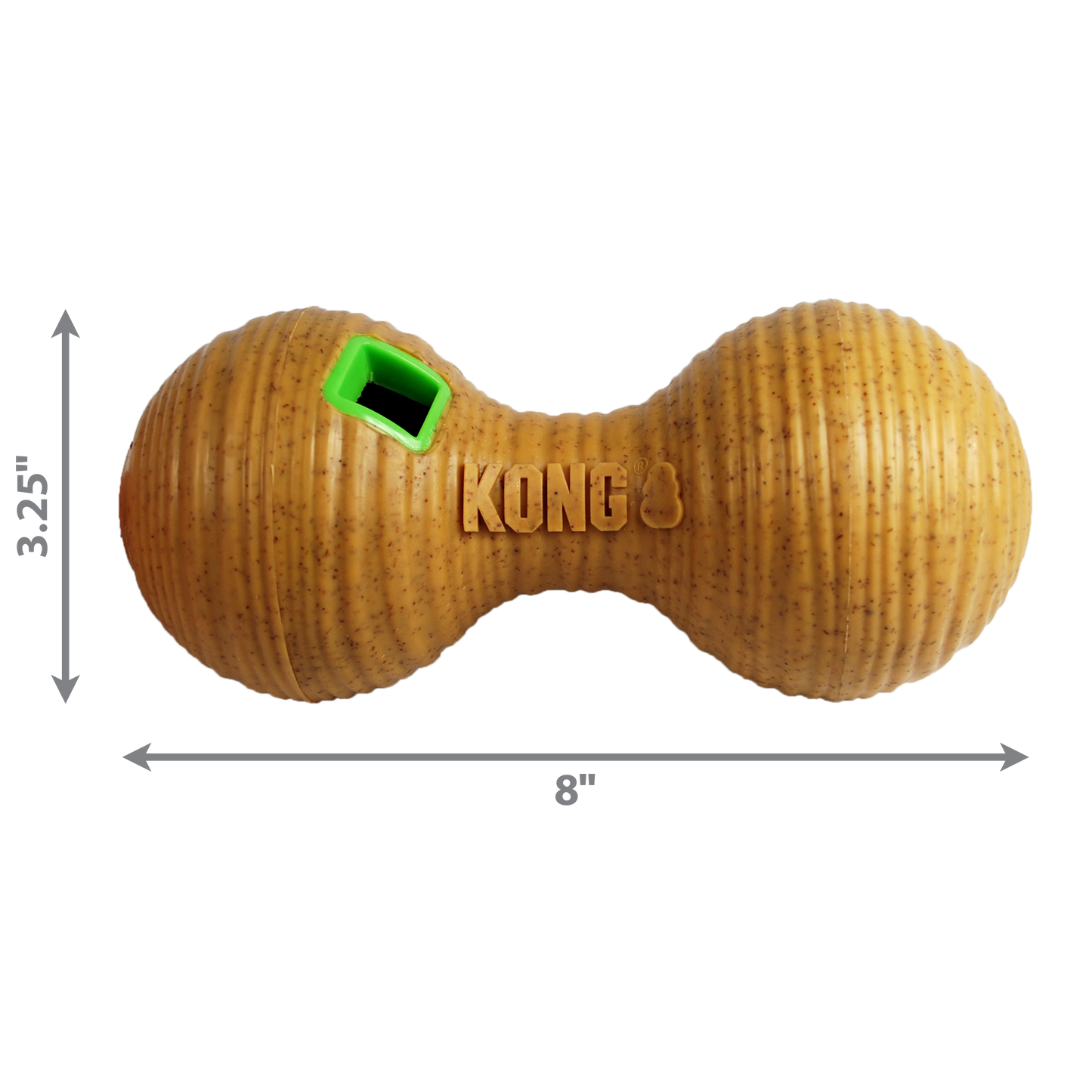 Kong Bamboo Feeder Dumbbell Medium - Juguetes para Perros