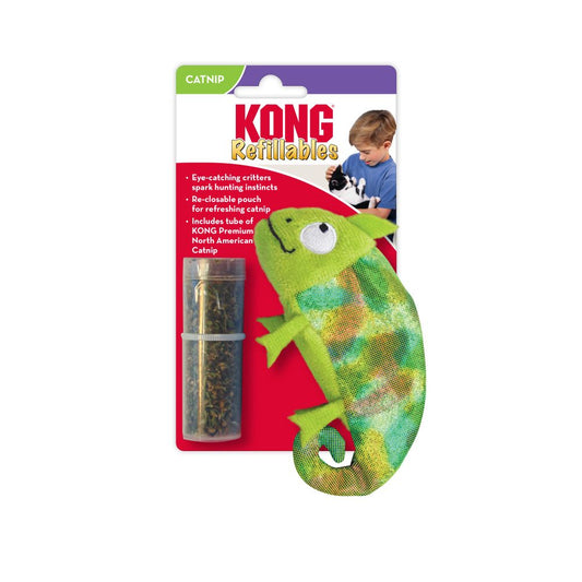 Kong Cat Refillables Chameleon - Juguetes para Gatos