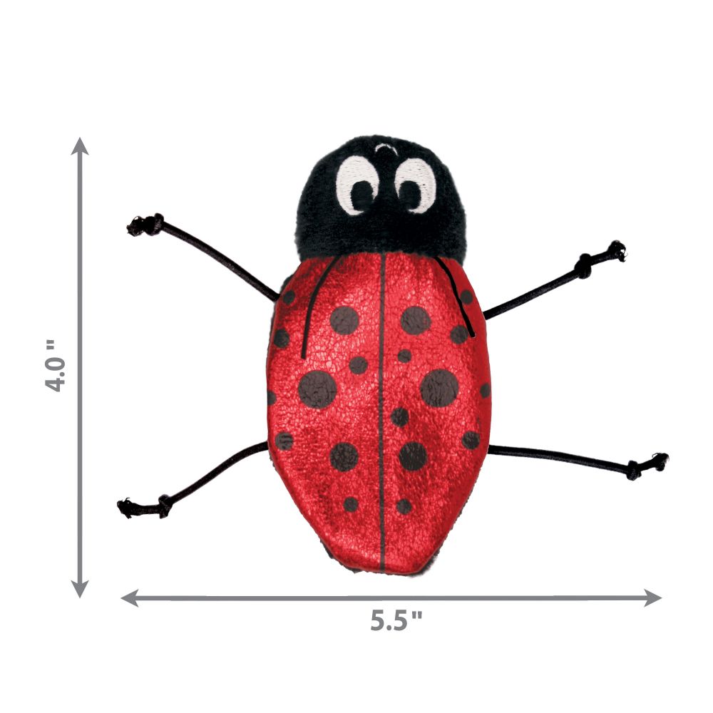 Kong Cat Refillables Ladybug - Juguetes para Gatos