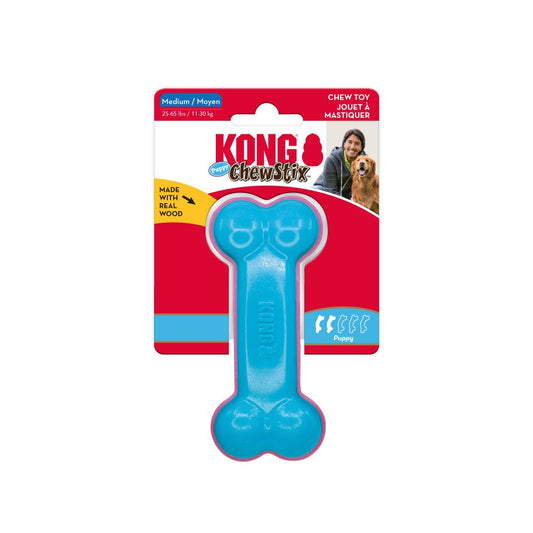 Kong ChewStix Puppy Curve Bone Medium - Juguetes para Perros