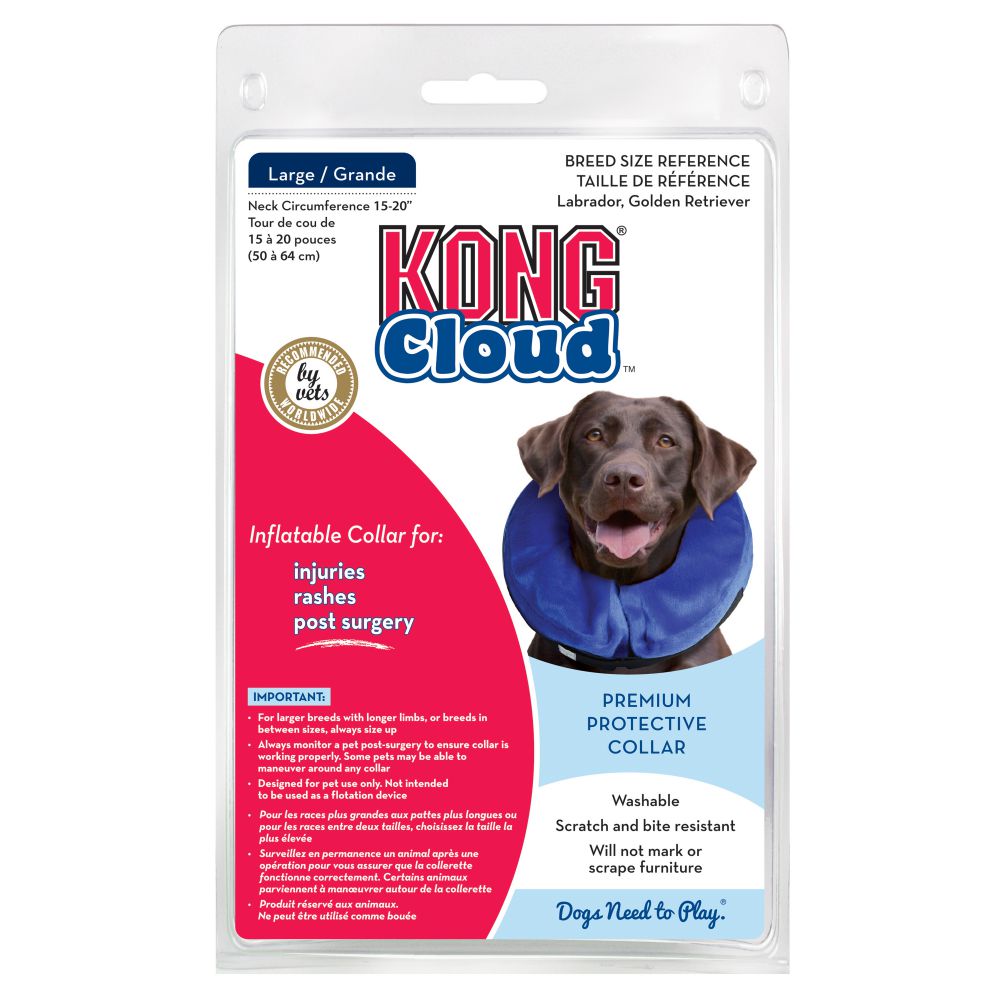 Kong Collar de Recuperación Cloud - Collar Recuperación para Perros y Gatos