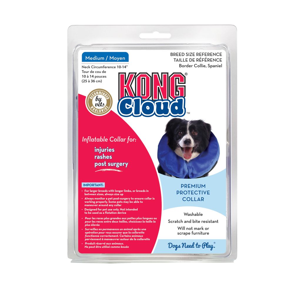 Kong Collar de Recuperación Cloud - Collar Recuperación para Perros y Gatos