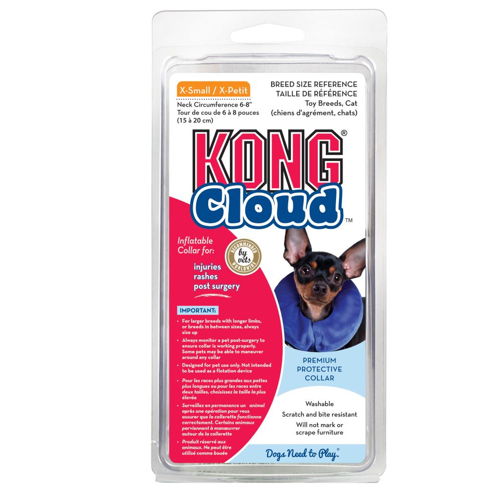 Kong Collar de Recuperación Cloud - Collar Recuperación para Perros y Gatos