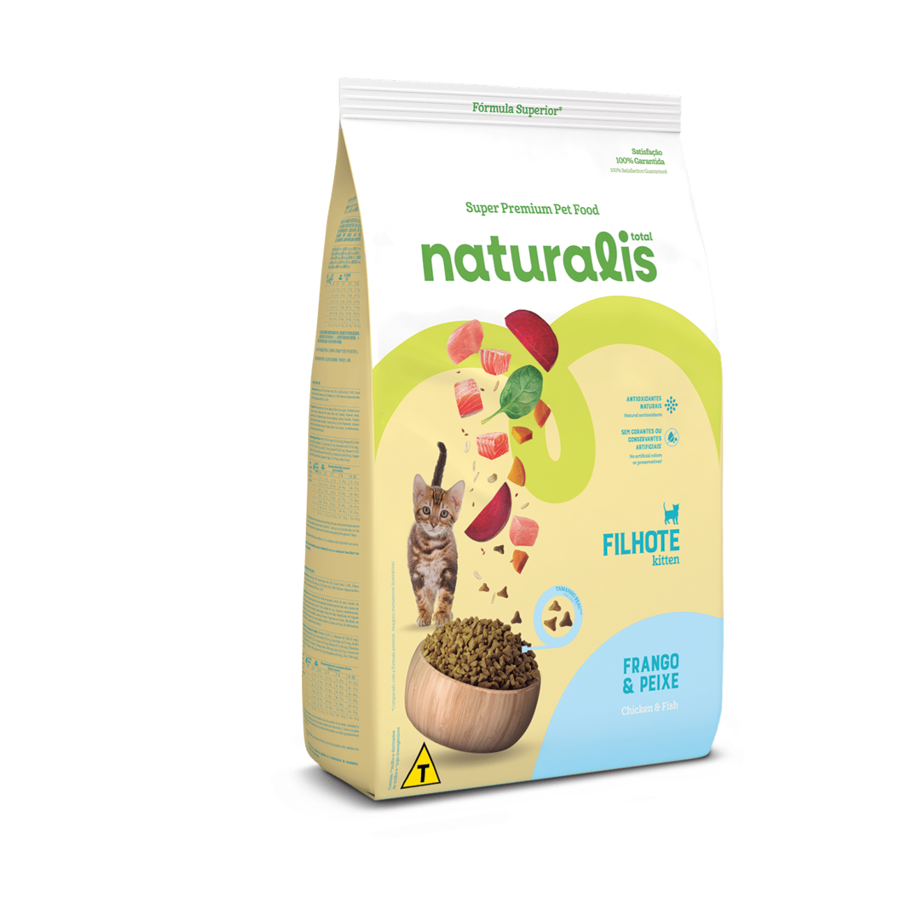 Naturalis Gatitos Pescado y Pollo - Alimento para Gatos