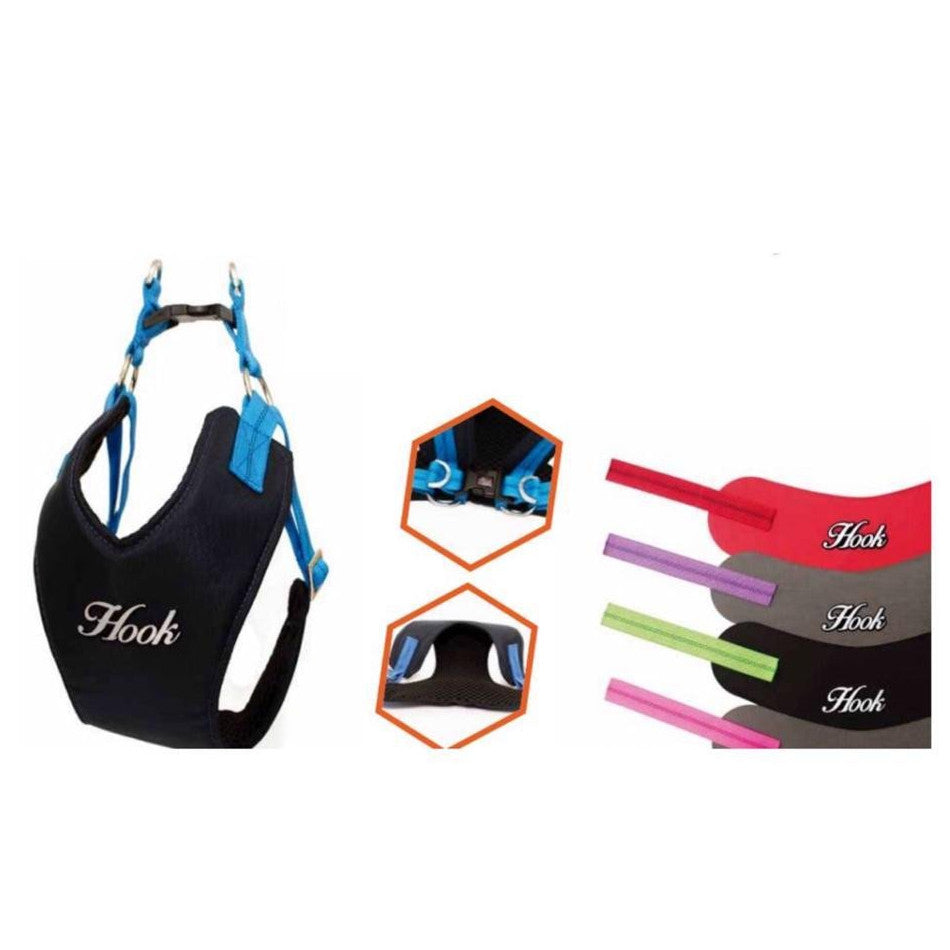 Pechera Street Hook Gris y Fucsia S