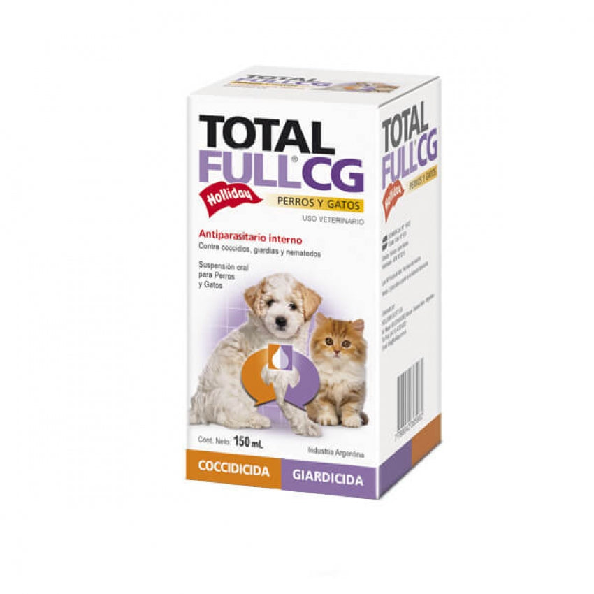 Total Full CG Suspensión para Perros y Gatos - Desparasitante a domicilio en Bogotá