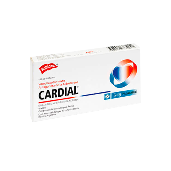 Cardial 5 Mg - Medicamentos para Perros