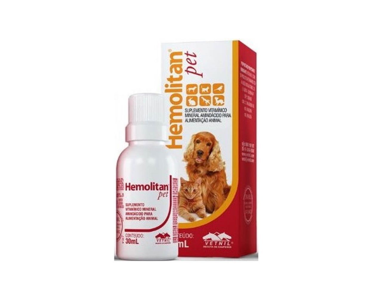 Hemolitan Pet - Suplementos y multivitaminicos para perros y gatos