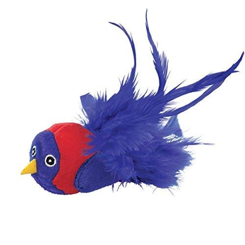 Kong Ball Buddy Birds Rojo/Azul - Juguetes para Gatos a domicilio en Bogotá