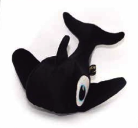 Peluche Orca Hook - Juguetes para Perros