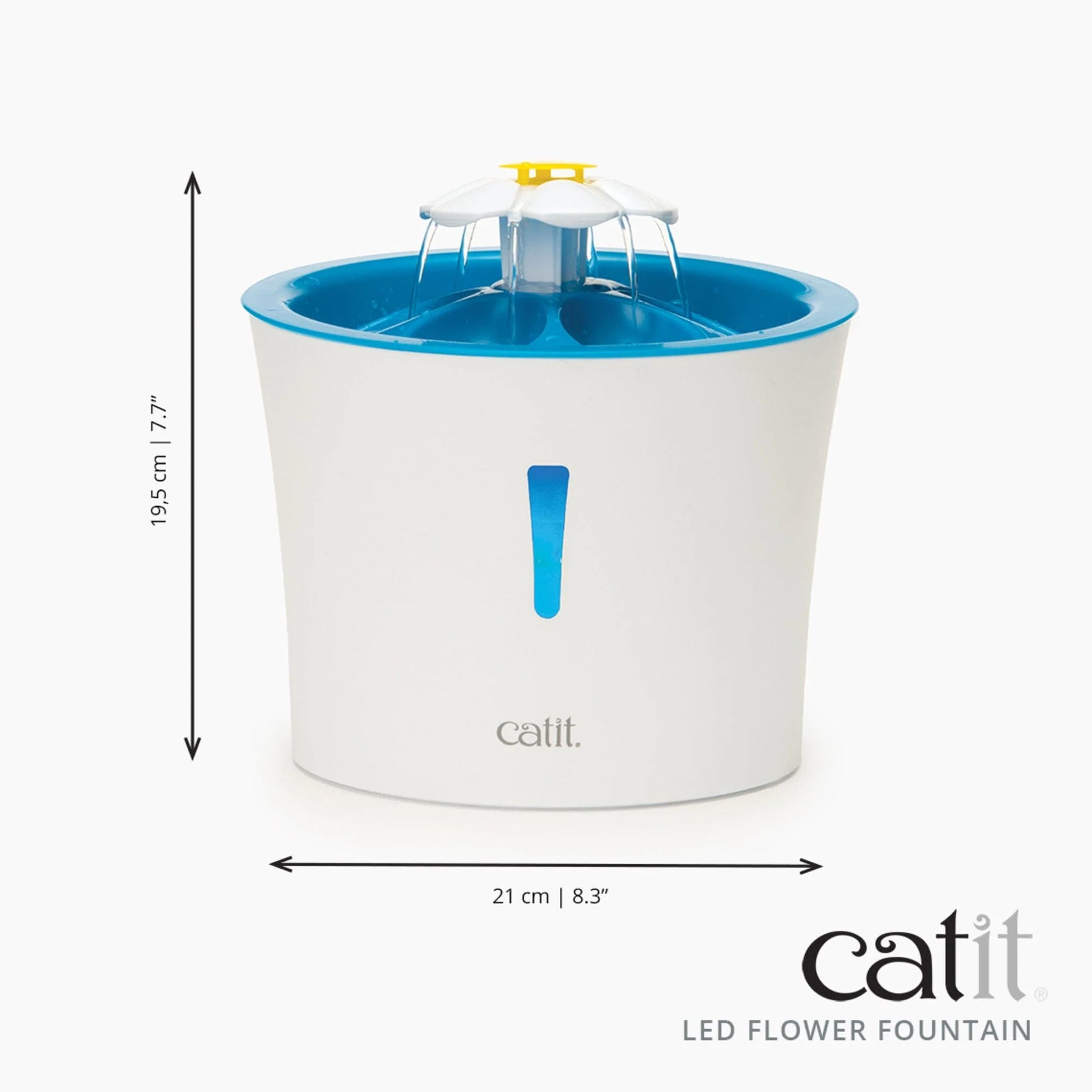 Catit Flower Fountain LED (3 Litros) - Fuentes para Gatos