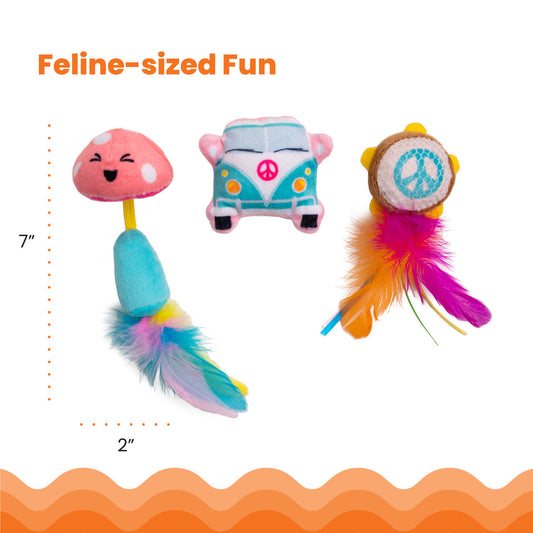 Catstages Festival Themed 3 Pack - Juguetes para Gatos