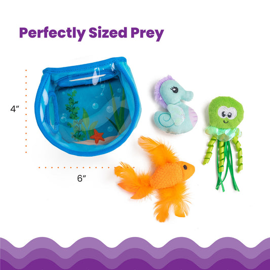 Catstages Hide and Seek Fish Bowl - Juguetes para Gatos