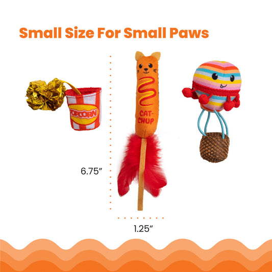 Catstages Pawrty 3 Pack - Juguetes para Gatos