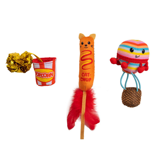 Catstages Pawrty 3 Pack - Juguetes para Gatos