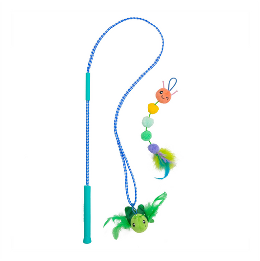 Catstages Tail Teaser Ground Prey Wand - Juguetes para Gatos