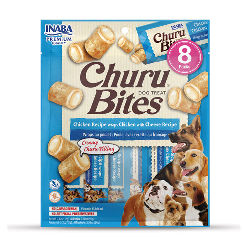 Churu Bites Chicken with Cheese para Perros - Snacks para Perros