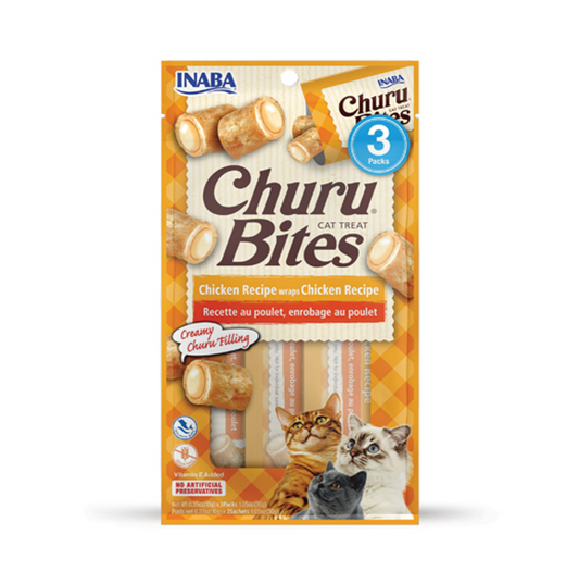 Churu Bites Chicken - Snacks para Gatos